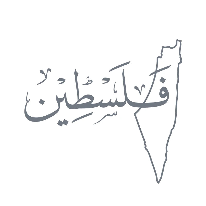 Palestine map car dekor
