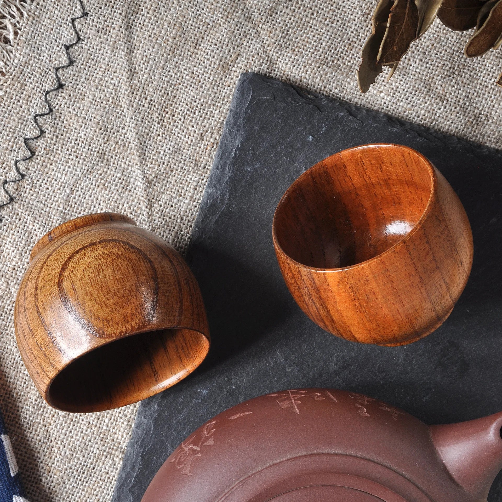 Wooden Mini Tea Cup 50ml