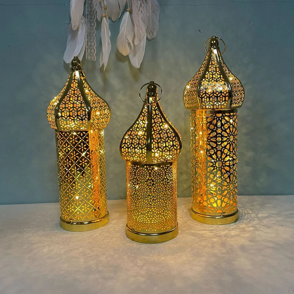 Golden Iron Lantern