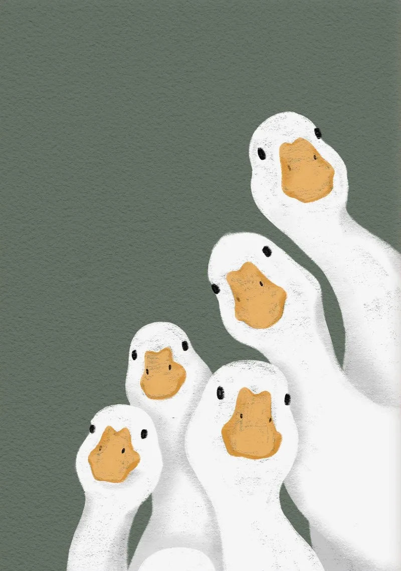 Funny duck