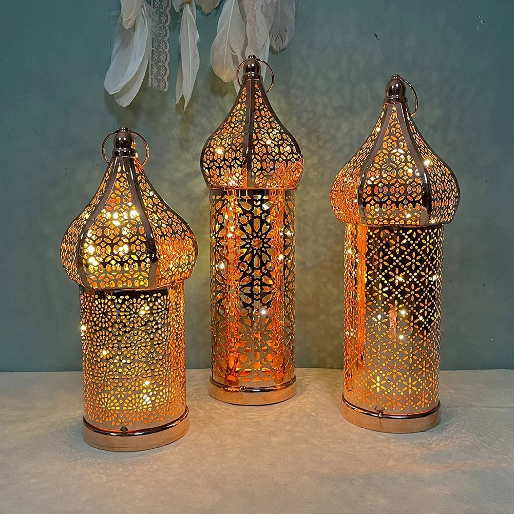 Golden Iron Lantern